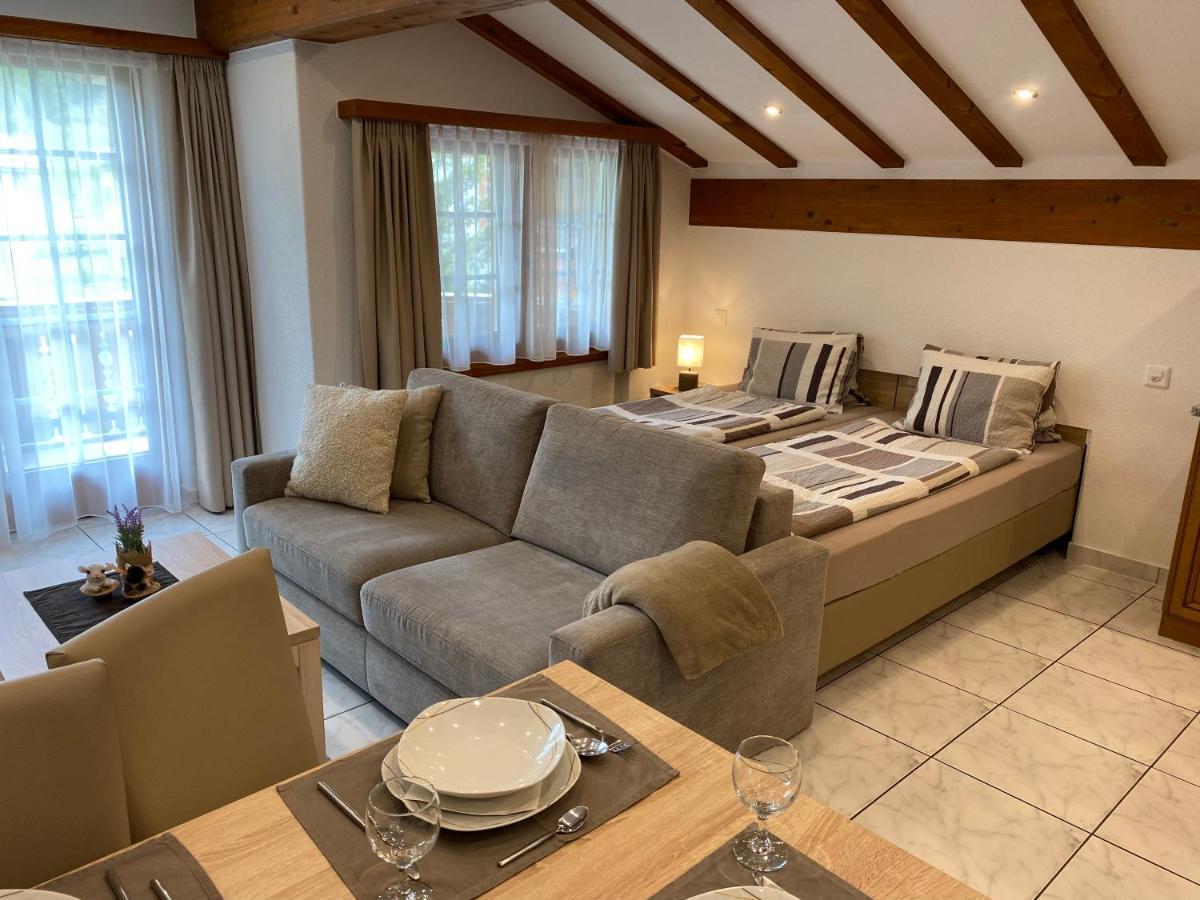 Apartments Arcadia Saas-Grund Luaran gambar